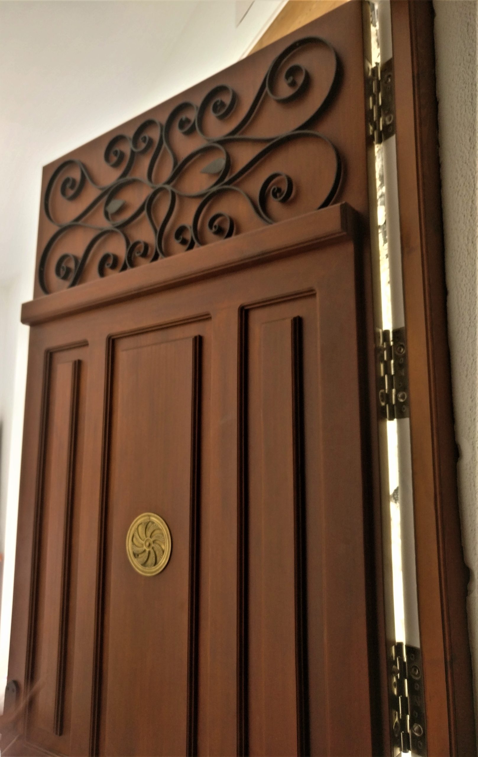 Renovacion puerta madera anaseb resinart